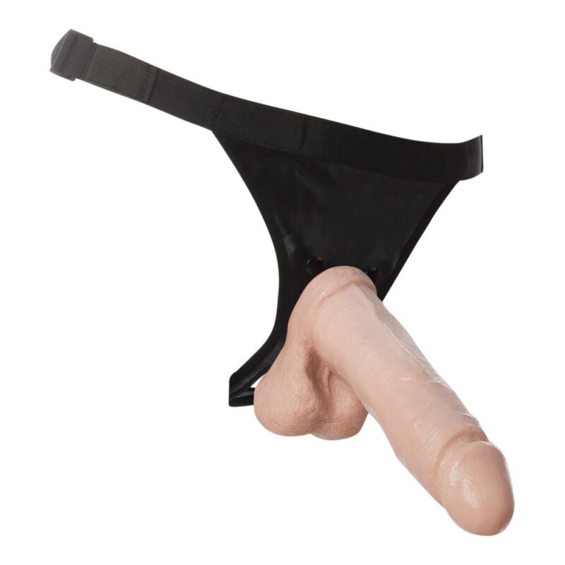 Doc Johnson Vac-U-Lock Set 8"  -  Ultra Realistisk Dildo Med Lækker Trusse
